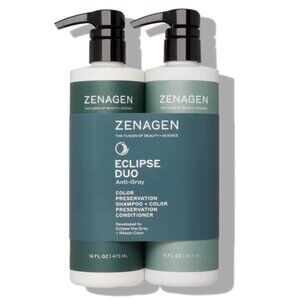 Zenagen Eclipse Anti-Greying Shampoo & Conditioner Duo, 16 Oz